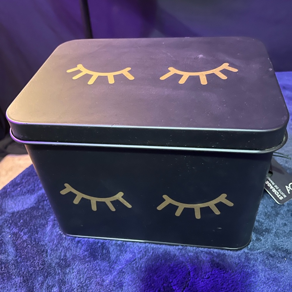 Black storage caddy